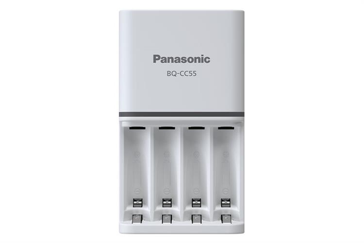 Bộ sạc nhanh 2h Panasonic Eneloop K-KJ55MC40V3 2000mAH (kèm 4 viên pin AA)