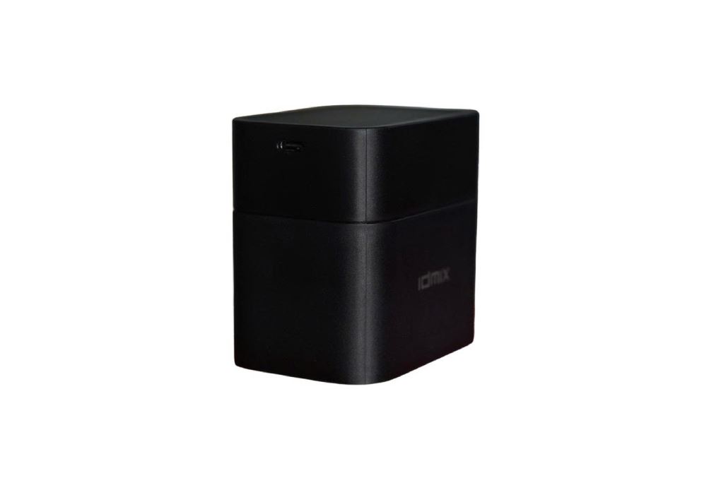 Bộ Hộp Sạc 2h IDMIX 2A08 Pin 2A Màu Đen