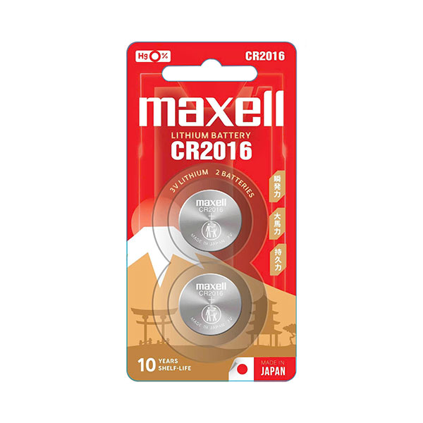 Pin Nút 2 viên Maxell CR2016