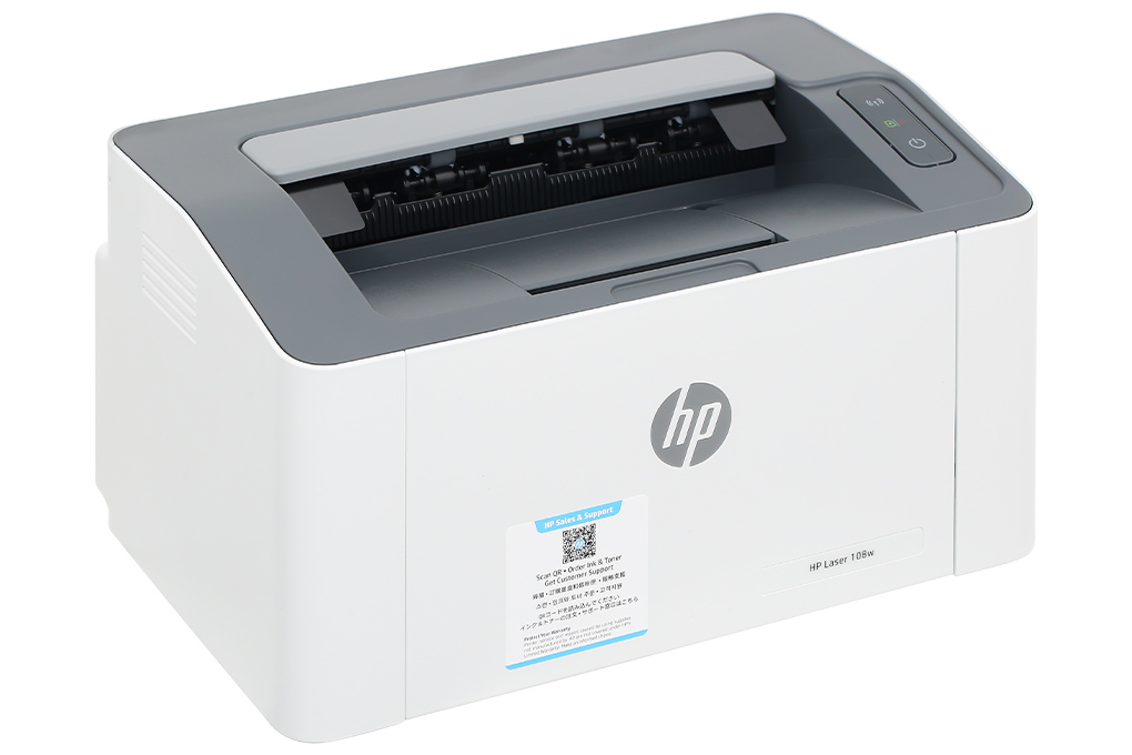 Máy in laser trắng đen đơn năng HP 108w (4ZB80A) Màu Trắng