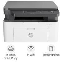Máy in laser trắng đen đa năng HP LaserJet MFP 136w Wifi (4ZB86A)