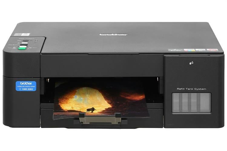 Máy in phun màu đa năng Brother DCP-T420W Màu Đen