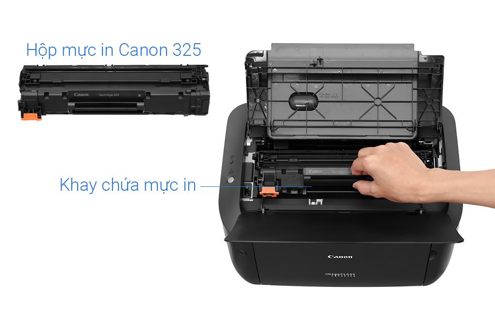 Máy in laser trắng đen đơn năng Canon LBP6030B Màu Đen