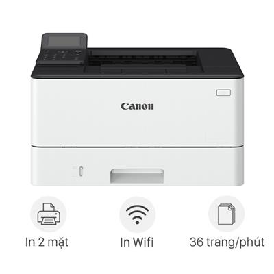 Máy in laser trắng đen đơn năng Canon LBP243DW Wifi