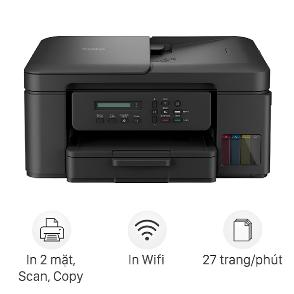 Máy in phun màu đa năng Brother DCP-T730DW Wifi