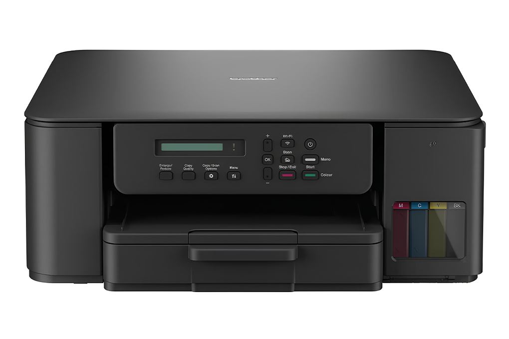 Máy in phun màu đa năng Brother DCP-T530DW Wifi Màu Đen