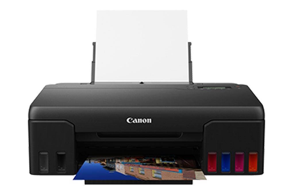 Máy in phun màu đơn năng Canon G570 Wifi Màu Đen