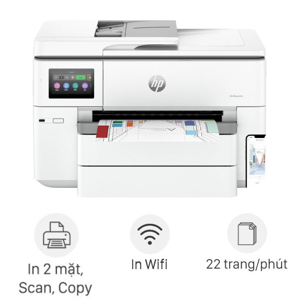Máy in phun màu HP OfficeJet Pro 9730 Wifi (537P5C)
