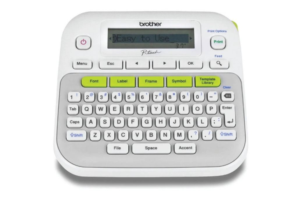 Máy in nhãn Brother PT-D210 Màu Trắng