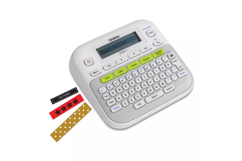 Máy in nhãn Brother PT-D210 Màu Trắng