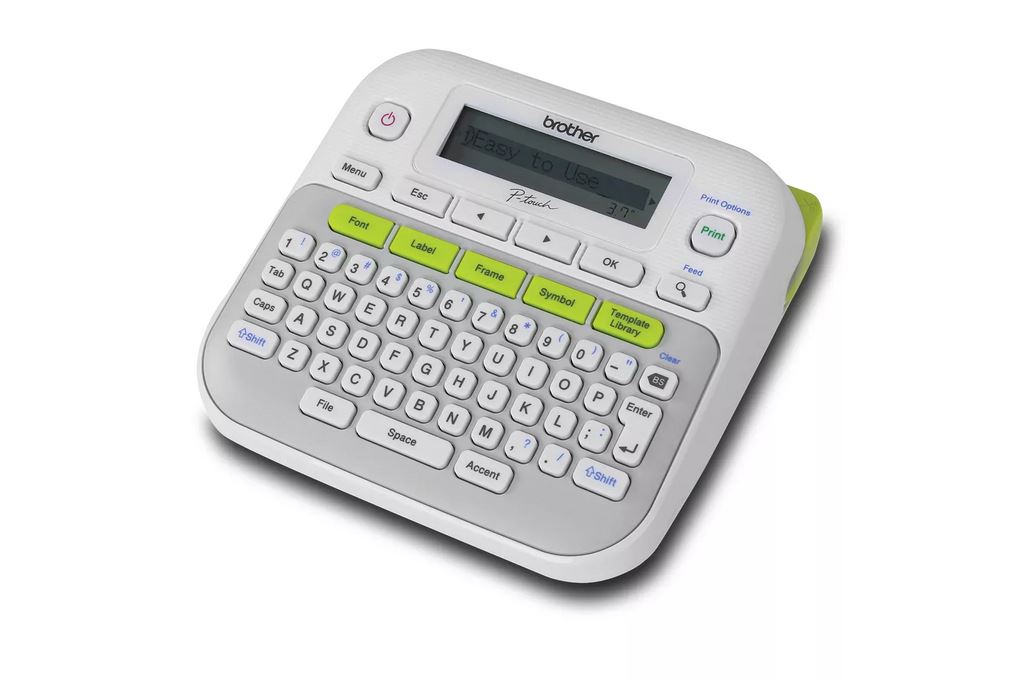 Máy in nhãn Brother PT-D210 Màu Trắng