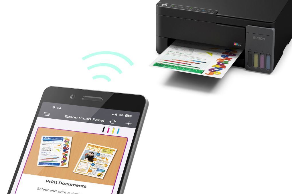 Máy in phun màu đa năng Epson L3350 Wifi (C11CL62503) Màu Đen