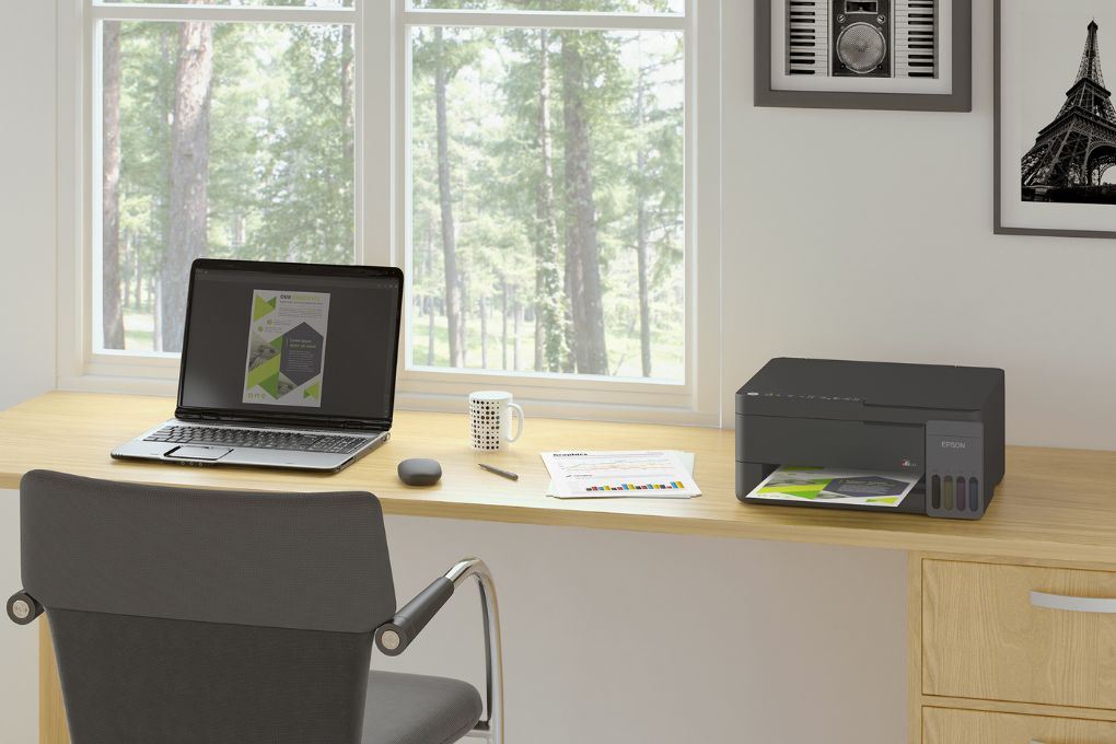 Máy in phun màu đa năng Epson L3350 Wifi (C11CL62503) Màu Đen