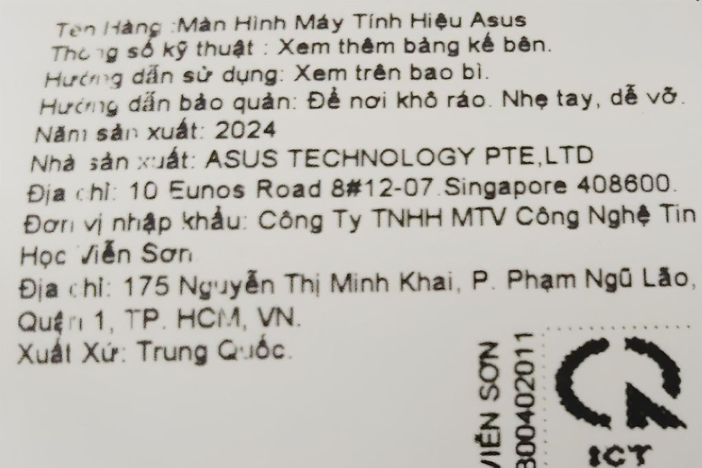 Màn hình Gaming Asus XG32WCS 31.5 inch 2K/Fast VA/180Hz/1ms Màu Đen