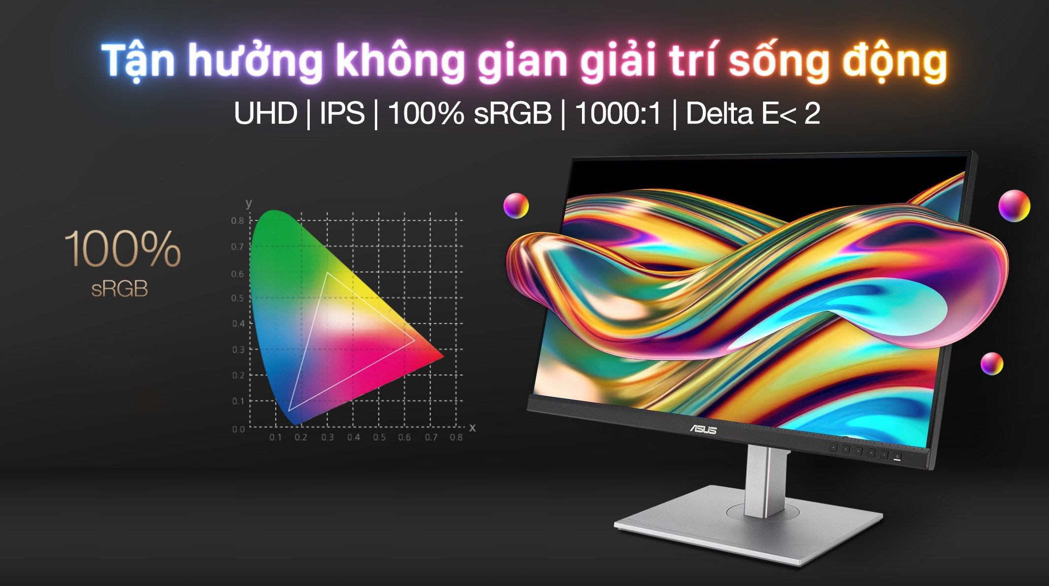 Màn hình Asus ProArt PA279CV 27 inch 4K/IPS/60Hz/5ms - Sống động Màn hình Asus ProArt PA279CV 27 inch 4K/IPS/60Hz/5ms - Sống động
