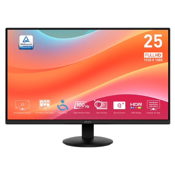 Msi Pro 24.5 Inch Full Hd Mp252L Msi Pro Mp252L 24 5 Inch Fhd Ips 100Hz 1Ms Thumb 2 638902449595866557