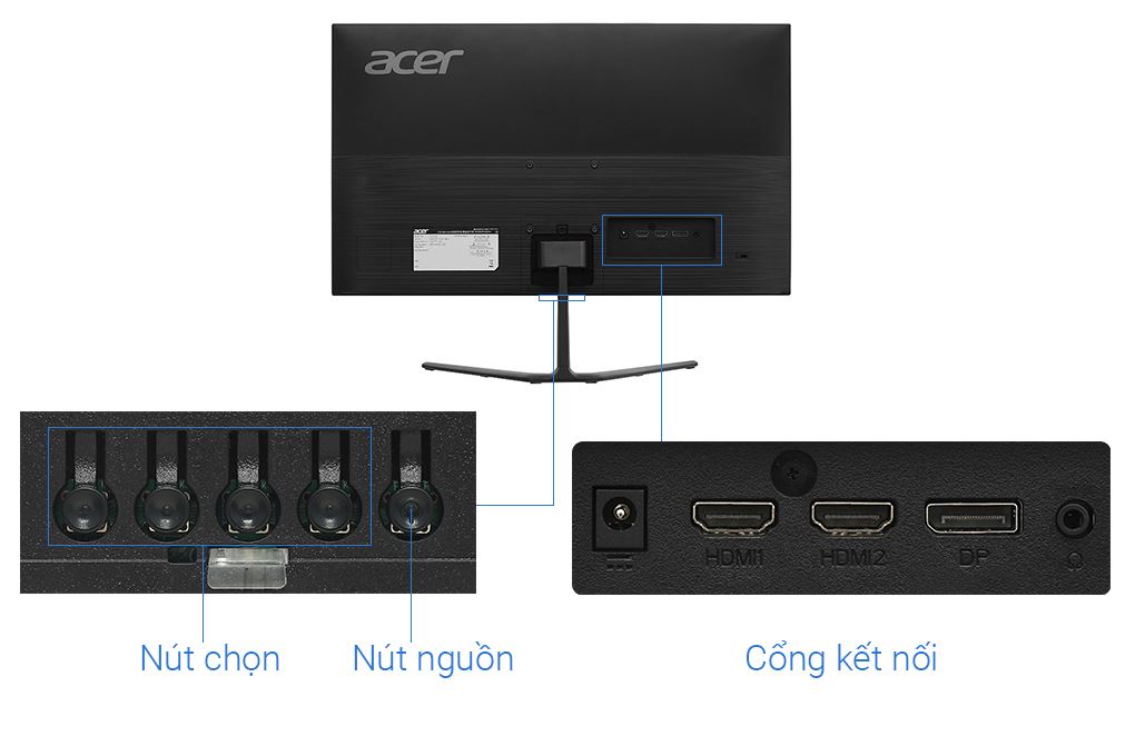 Màn hình Gaming Acer Nitro KG240Y X1 23.8 inch FHD/IPS/200Hz/4ms - 6