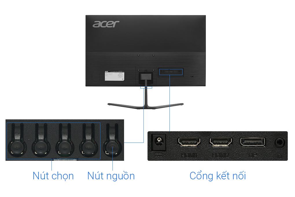 Màn hình Gaming Acer Nitro KG270 X1 27 inch FHD/IPS/200Hz/4ms - 6