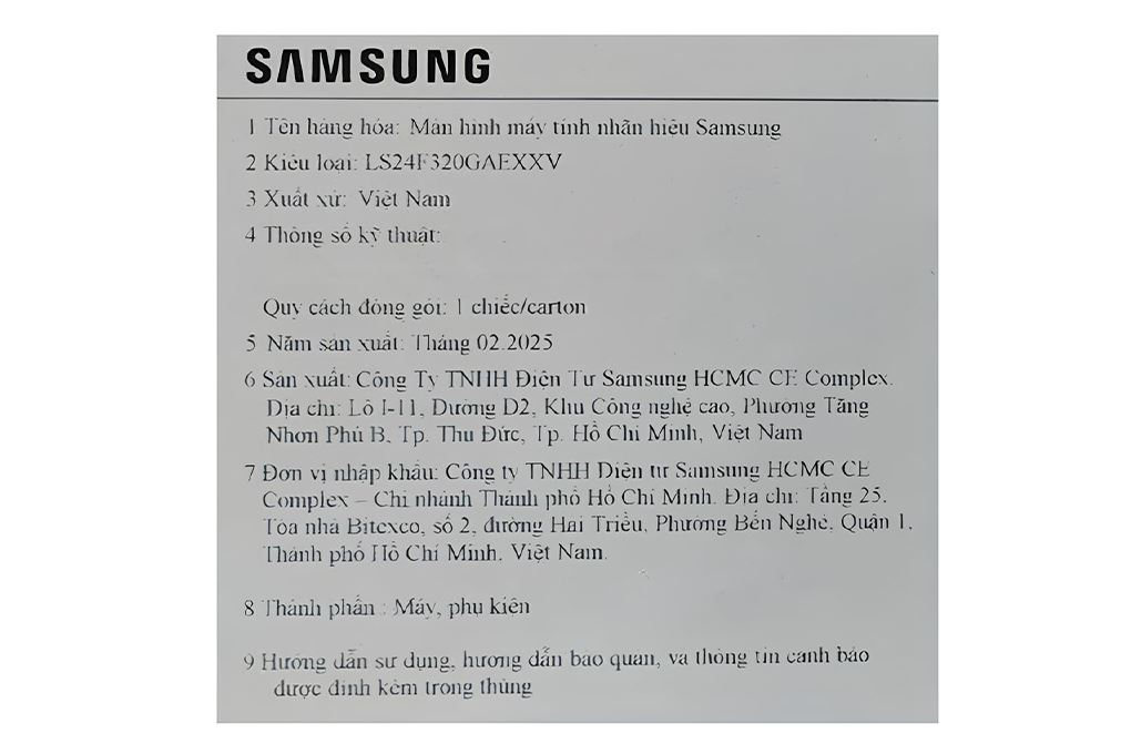 Màn hình Samsung S3 S32GF LS24F320GAEXXV 23.8 inch FHD/IPS/120Hz/5ms - 5
