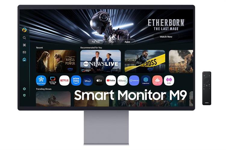 Màn hình thông minh Samsung M9 M90SF LS32FM902SEXXV 32 inch 4K/QD-OLED/165Hz/0.03ms Màu Bạc
