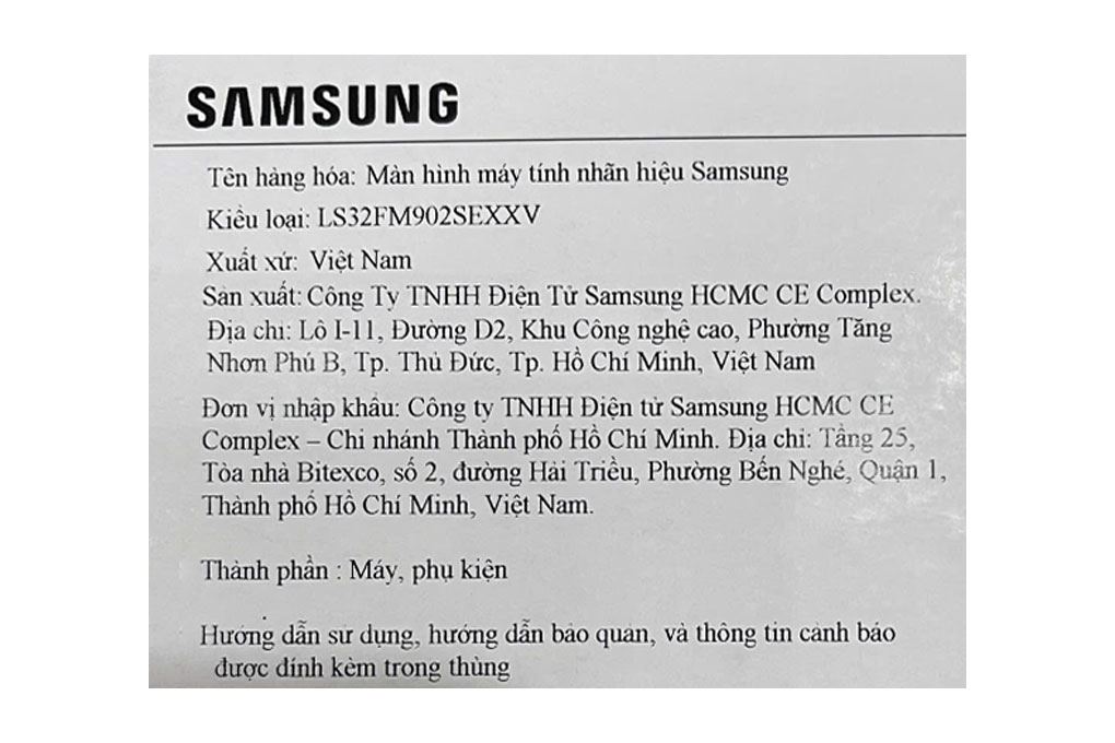 Màn hình thông minh Samsung M9 M90SF LS32FM902SEXXV 32 inch 4K/QD-OLED/165Hz/0.03ms - 9