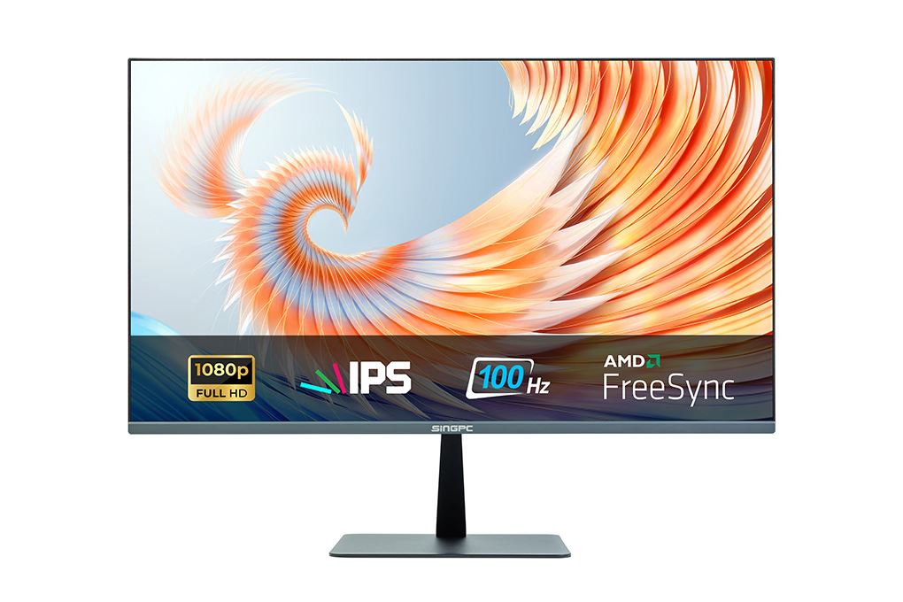 Màn hình SingPC Q25F100-IPS (24.5 inch Full HD, IPS, 100Hz, 1ms) Màu Đen