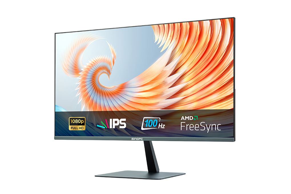 Màn hình SingPC Q25F100-IPS (24.5 inch Full HD, IPS, 100Hz, 1ms) Màu Đen