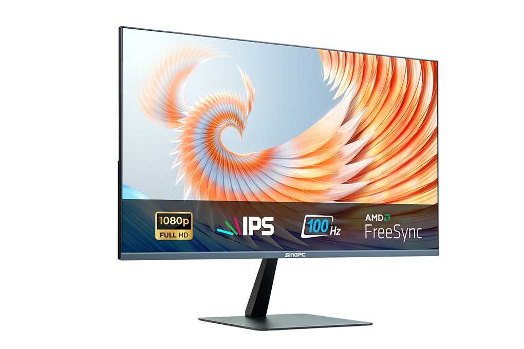 Màn hình SingPC Q25F100-IPS (24.5 inch Full HD, IPS, 100Hz, 1ms) Màu Đen