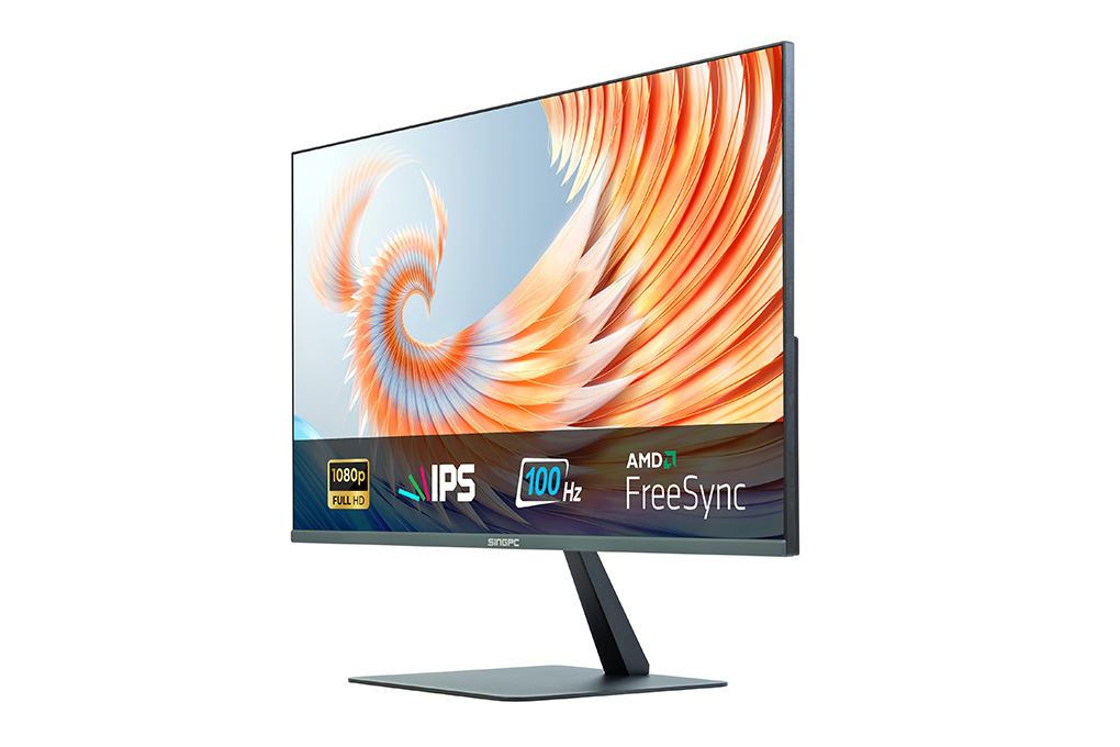 Màn hình SingPC Q25F100-IPS (24.5 inch Full HD, IPS, 100Hz, 1ms) Màu Đen