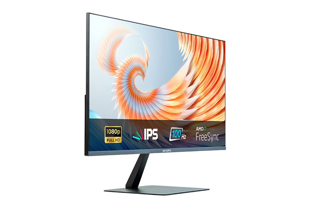 Màn hình SingPC Q25F100-IPS (24.5 inch Full HD, IPS, 100Hz, 1ms) Màu Đen