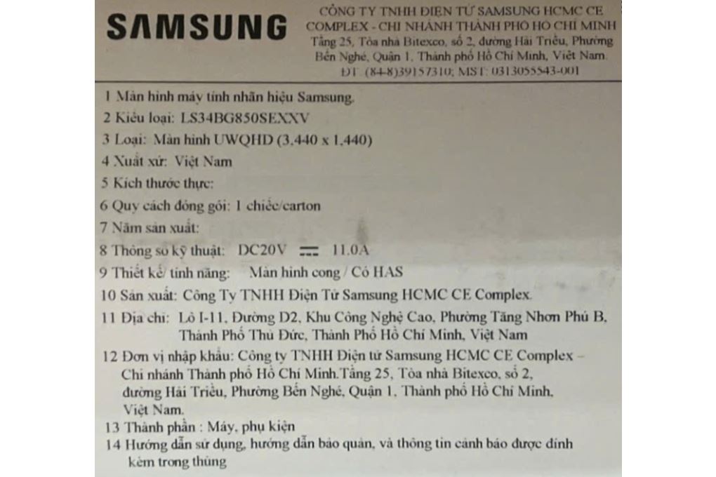 Màn hình Gaming Samsung Odyssey OLED G8 LS34BG850SEXXV (34 inch UWQHD, OLED, 175Hz, 0.03ms) Màu Bạc