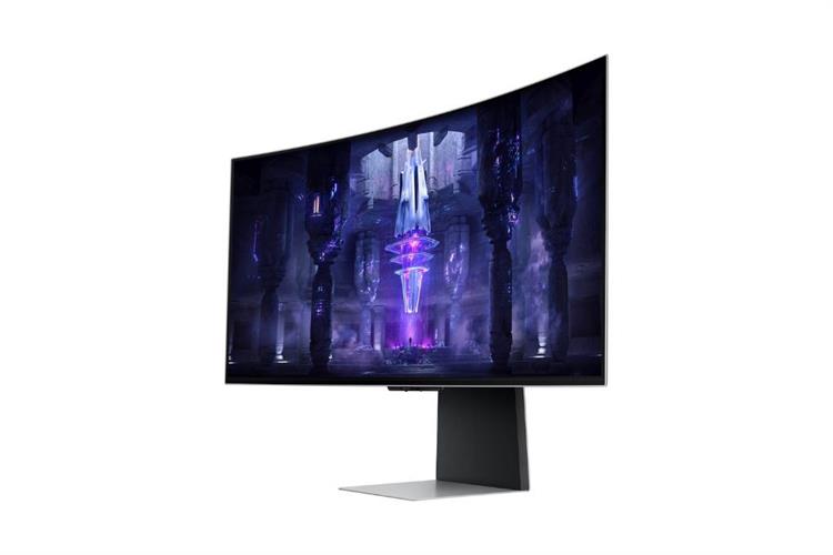 Màn hình Gaming Samsung Odyssey OLED G8 LS34BG850SEXXV (34 inch UWQHD, OLED, 175Hz, 0.03ms) Màu Bạc