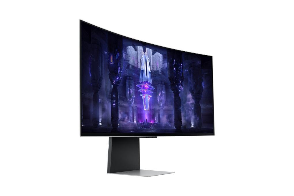 Màn hình Gaming Samsung Odyssey OLED G8 LS34BG850SEXXV (34 inch UWQHD, OLED, 175Hz, 0.03ms) Màu Bạc