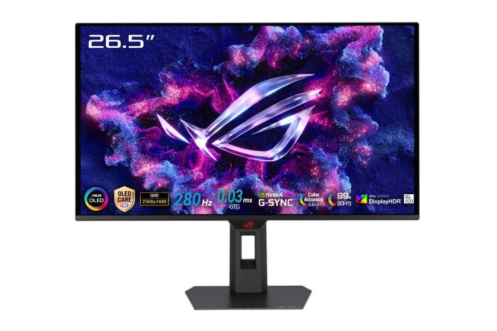 Màn hình Gaming Asus ROG Strix XG27ACDMS (26.5 inch QHD, QD-OLED, 280Hz, 0.03ms) Màu Đen