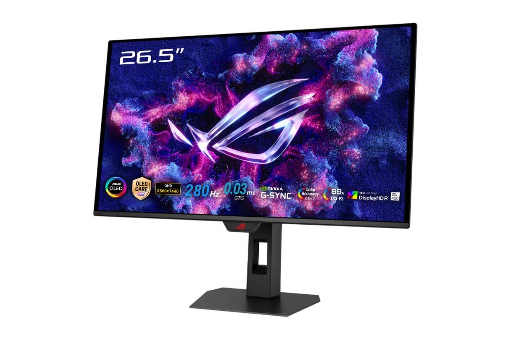 Màn hình Gaming Asus ROG Strix XG27ACDMS (26.5 inch QHD, QD-OLED, 280Hz, 0.03ms) Màu Đen