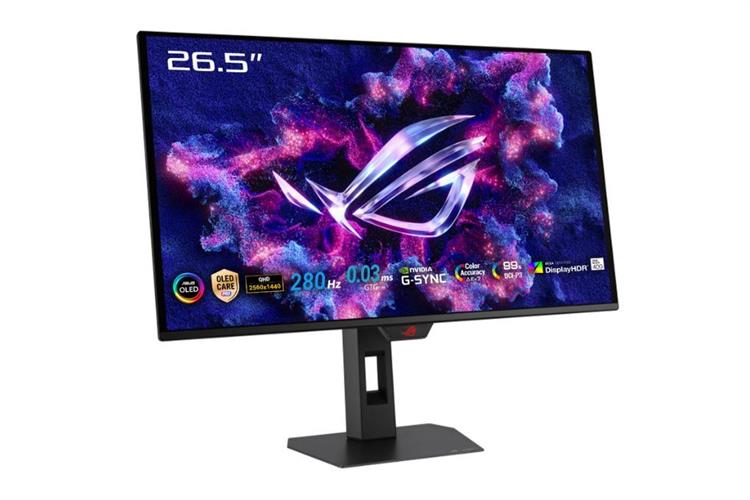 Màn hình Gaming Asus ROG Strix XG27ACDMS (26.5 inch QHD, QD-OLED, 280Hz, 0.03ms) Màu Đen
