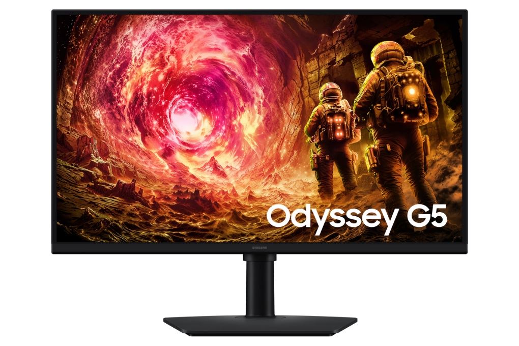 Màn hình Gaming Samsung Odyssey G5 G50F LS27FG502EEXXV (27 inch QHD, IPS, 180Hz, 1ms) Màu Đen