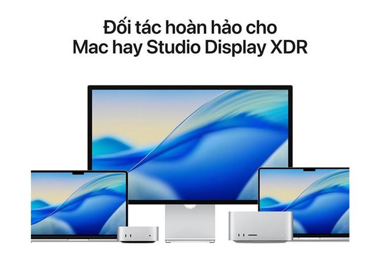 Studio Display 27 inch 5K Nano Chân đế điều chỉnh MFF04SA/A Màu Bạc