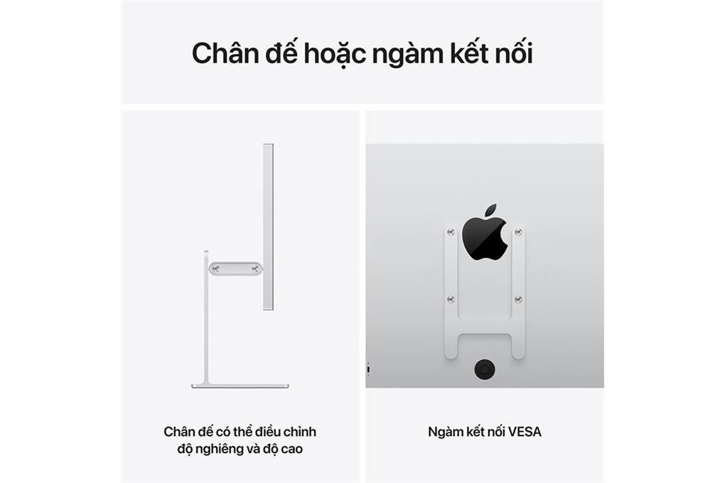 Studio Display 27 inch 5K XDR Vesa MFEN4SA/A Màu Bạc