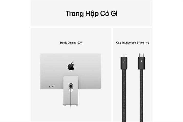 Studio Display 27 inch 5K XDR Chân đế điều chỉnh MFEL4SA/A Màu Bạc