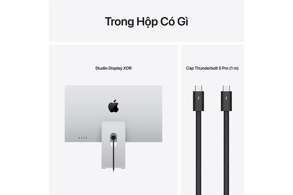 Studio Display 27 inch 5K XDR Nano Chân đế điều chỉnh MFEP4SA/A Màu Bạc