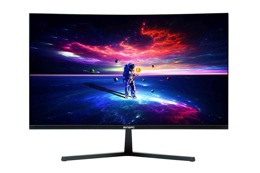 Màn hình Gaming SingPC Q27CF120-VAG (27 inch, Full HD, VA, 120Hz, 2ms) Màu Đen
