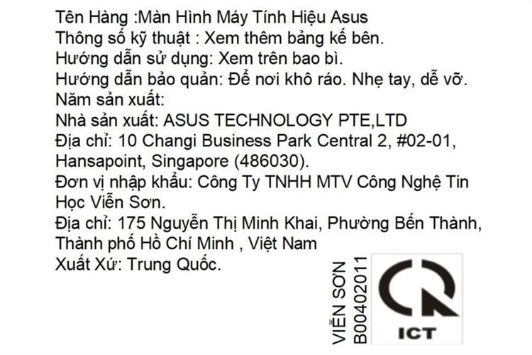 Màn hình Gaming Asus TUF VG27AQM5A (27 inch, QHD, Fast IPS, 300Hz, 1ms) Màu Đen