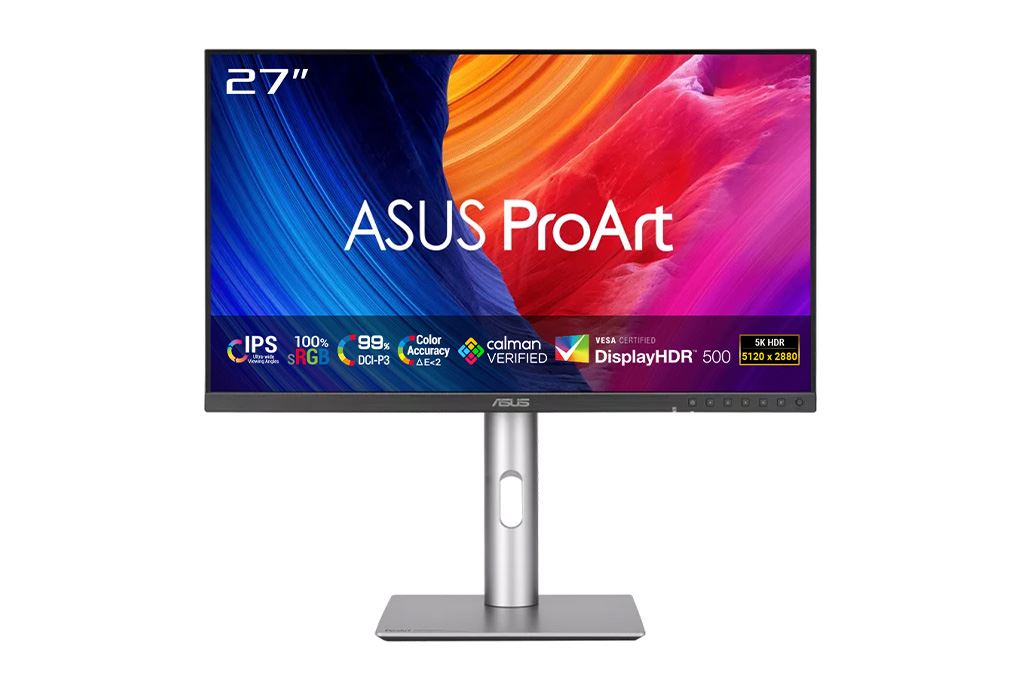Màn hình Asus ProArt PA27JCV (27 inch, 5K, IPS, 60Hz, 5ms) Màu Đen