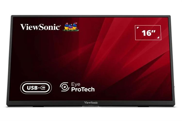 Màn hình di động Viewsonic VA1650 (16 inch Full HD, IPS, 60Hz, 7ms) Màu Đen