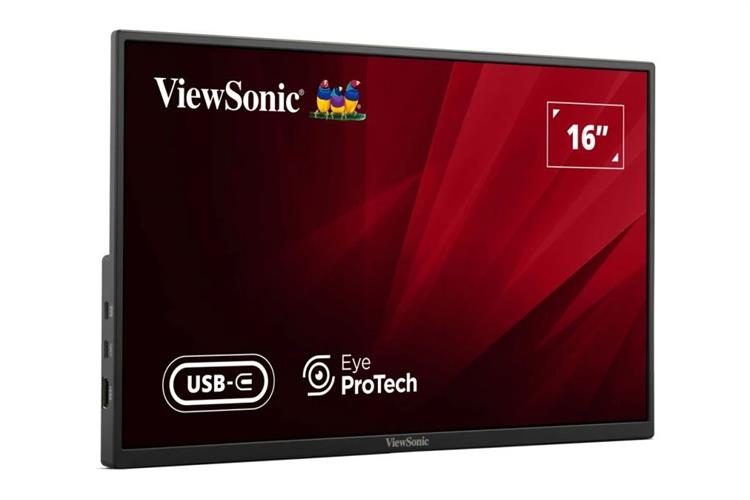 Màn hình di động Viewsonic VA1650 (16 inch Full HD, IPS, 60Hz, 7ms) Màu Đen