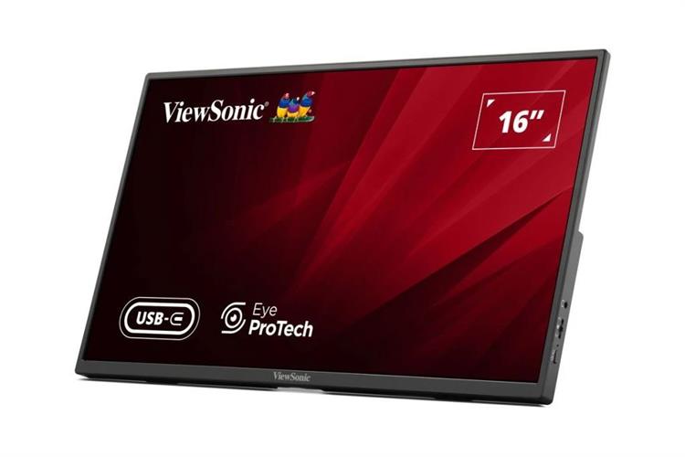 Màn hình di động Viewsonic VA1650 (16 inch Full HD, IPS, 60Hz, 7ms) Màu Đen