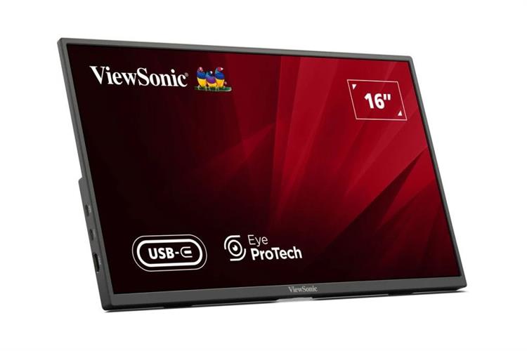 Màn hình di động Viewsonic VA1650 (16 inch Full HD, IPS, 60Hz, 7ms) Màu Đen