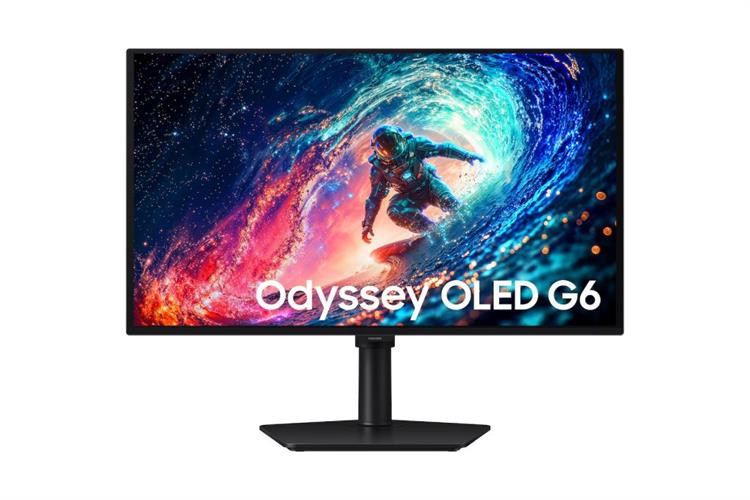 Màn hình Gaming Samsung Odyssey OLED G6 G61SH LS27HG612SEXXV (27 inch QHD, OLED, 240Hz, 0.03ms) Màu Đen