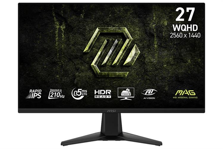 Màn hình Gaming MSI MAG 275QF E21 (27 inch 2K, IPS, 210Hz, 0.5ms) Màu Đen